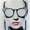 Kare Design - Quadro Vetro Metallic Girlie, 120 x 120 cm