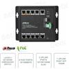 Dahua PFS3111-8ET-96-F - Switch di rete - 8 Porte 10/100M PoE - 2 Porte Uplink RJ45 10/100/1000M - 1 Porta SFP Uplink 1000M