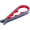 Westmark Apribottiglie/Apriscatole, Lunghezza: 23 cm, Plastica di alta qualità, Moby Dick, Antracite/Rosso, 10482270