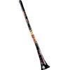 Meinl Percussion Pro Fiberglas Didgeridoo - Didgeridoo - Didgeridoo - Didgeridoo - Vetroresina, Multicolore (PROFDDG1-BK)