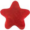 JAWSEU Cuscino a Forma di Stella, Cuscino stella Star Peluche a forma di stella Cuscino Giocattolo, Cuscino Decorativo, Morbido Regalo Amante della Bambola Creativa, Rosso