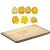 Professional Cooking ASSE tavola Pasta spianatoia con Battente Anti Scivolo in Legno di Tiglio (cm. 40x60x2)