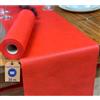 NATUARTE, Runner da Tavola Rosso, Rotolo di TNT da 25 metri x 30 centimetri, Decorazione Tavola, Tessuto per Decorazione di Nozze, Battesimi, Comunioni, Compleanni, Gonna da Tavolo, Colore Rosso