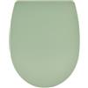 Wirquin 20724244 - Sedile WC in termoplastica a forma di U, colore: verde salvia