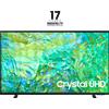 Samsung Crystal UHD 4K 50 CU8070 TV 2023, Black