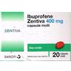 Sanofi Ibuprofene Zentiva 20 capsule 400 Mg - farmaco antidolorifico