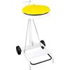 Ristosubito Portasacco mobile metallo bianco con coperchio e pedale MDL Per sacchi da 110 litri Modello Contimobile