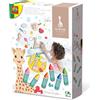 SES Creative Sophie la girafe - Crayons de couleur pour le bain et formes