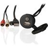 FUSION MS-CBUSB3.5 Panel Mount USB AUX 2 metri