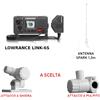 LOWRANCE Link-6s radio VHF Bundle con antenna SPARK e attacco a scelta