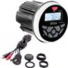 Boss Marine Boss Audio Marine Stereo da cruscotto 240 W MGR350B con cavo MUSB35 adattatore USB/RCA
