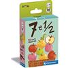 Clementoni - 7 e Mezzo, Mazzo di 50 Carte per Imparare a Contare, Gioco da Viaggio Divertente per Bambini 6+ Anni, 2-5 Giocatori, Idea Regalo, Made in Italy, Lingua Italiana, 16771