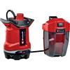 Einhell Pompa a immersione acque scure Einhell GE-DP 18/25 li - 18V 2,5 Ah e caricabatteria