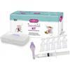 STEVE JONES Isonebial Kit per pulizia delle fosse nasali 20 flaconcini + spray + siringa