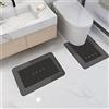 YeahBoom Tappetino Super Assorbente,50x60 cm Indoor Floor & Door Mat,Tappeto in Microfibra,tappeto bagno antiscivolo lavabile,Tappetino Da Cucina Antiscivolo Con Fondo in Gomma,Utilizzabile in Bagno,Cucina