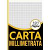 Independently published Carta millimetrata: Quaderno di carta millimetrata |Per matematica e scienze - 1mm - 120 Pagine, A4