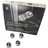 BMW ORIGINALE BMW Design valvole Set (4 pezzi) con BMW Logo per veicoli con rdci