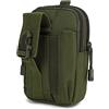 Long Keeper Borsa Cintura Uomo Donna, Marsupio Tattico da Cintura Molle Marsupi Tattici, Marsupio Sportivo Piccoli Portafoglio Cellulare Telefonino per Ciclismo All'Aperto