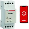 VEMER VE780700 MEMO WIFI - Interruttore WiFi con Programmazione Oraria o Astronomica, Timer controllabile da Smartphone tramite APP disponibile su IOS e Android, Installazione su Barra DIN, Bianco