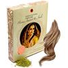 INDIAN NATURAL HAIR CARE Hennè, Indaco & Amla - Marrone chiaro - Colorante naturale & Trattamento per capelli - Polvere - 200g