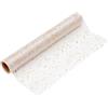 100%Mosel Runner da tavola in organza, a Pois Oro/Metallizzato