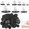 Evemodel Base in plastica per modellismo per la decorazione della tavola dei giochi di guerra (80PCS misto)