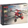 fischertechnik 559882 PROFI Solar Power - kit per bambini dai 8 anni in su, kit sperimentale sull'energia solare, inclusi modulo solare e motore solare