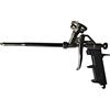 Home>it Home it Work® Pistola per schiuma poliuretanica - Professionale per bombolette con valvola o filettatura - Corpo in alluminio con rivestimento in nichel - Impugnatura ergonomica in plastica PP nera