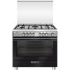 Glem Gas SB965MBK cucina Elettrico Nero A+