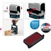 TRODAT Blister da 3 tamponi 6/4911 rosso Trodat