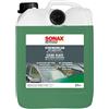 SONAX Detergente per vetri con profumo di limone (5 Litri) rimuove silicone, olio e insetti da parabrezza e fari | Art. N. 03385050