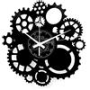 Instant Karma Clocks | Orologio da Parete Steampunk con Ingranaggi | Design Industriale Vintage | Decorazione Originale per Casa, Studio, Officina o Locale Gothic