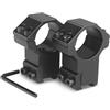 ATTACCHI ALTI ANELLI OTTICA 1" CARABINA ARIA COMPRESSA AIRGUN softair paintball