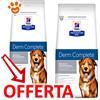 Hill's Dog Prescription Diet Derm Complete - Offerta [PREZZO A CONFEZIONE] Quantità Minima 2, Sacco Da 4 Kg, Any