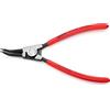 KNIPEX Pinza per anelli di sicurezza per anelli di sicurezza esterni su alberi angolazione a 45° rivestiti in resina, 46 31 A22