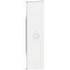 COVER SIMBOLO LUCE 1 MODULO BIANCO BTICINO KW01A