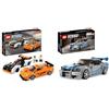 LEGO 31135 Speed Champions McLaren Solus GT & McLaren F1 LM, 2 Iconici Modellini di Auto & 76917 Speed Champions 2 Fast 2 Furious Nissan Skyline GT-R (R34) Macchina Giocattolo