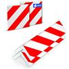 CRINSTON® Paraspigoli per Colonna Garage Riflettante | 4 Unità | Protezioni delle pareti del Garage -Protettore Porte e Paraurti Auto, Evita Urti e Graffi (2 Unità 40x20x2 cm + 2 Unità 20x20x2 cm)