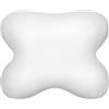 Edda Lux Federa adatta al Tempur All-Around cuscino, 60/56 x 50/48 cm, in morbido jersey 100% cotone per cuscino ergonomico a forma di farfalla, Bianco