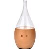 ZEN ARÔME Zen'Aroôme - Diffusore di oli essenziali mediante nebulizzazione programmabile Bolea, intensità regolabile (fino a 100 m²) e illuminazione a LED, diffusione a freddo per l'armaterapia, timer - legno,