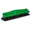 Lebez 840 Perforatore 4 fori regolabili, Metallo, nero/verde