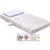 Materassimemory.eu Materasso per culla lettino ALOE DREAM antisoffoco misura 60x120 cm alto 12 cm con rivestimento sfoderabile e lavabile in lavatrice con cuscino antisoffoco in omaggio.