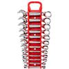 TEKTON WRN01170 - Set di chiavi combinate tozze con custode Store and Go, metriche, 8-19 mm, 12 pezzi