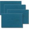 kela Set di 4 tovagliette ALIA, tovagliette 45 x 30 x 0,4 cm, tovagliette in feltro lavabili, petrolio