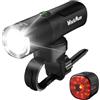 luce anteriore per bicicletta Moon Meteor X-auto Pro USB