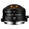 Venus Laowa 4mm f/2.8 Fisheye obiettivo di messa a fuoco manuale per Fuji X Mount Camera, nero