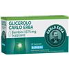 GLICEROLO CARLO ERBA Prima infanzia 900 mg supposte 18 pz Supposte