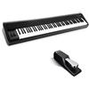 M-Audio Hammer 88 + SP-2 - Pianoforte Tastiera MIDI Controller USB con Pacchetto di Software + Pedale di Sustain Universale per Tastiera in Stile Pianoforte
