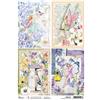 Carta di Riso Enchanted land cards A4
