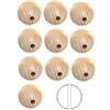 Sfere in legno cm 3,5 con foro passante